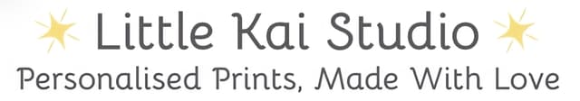 Little Kai Studio- Personalised Prints, made with love🤍
